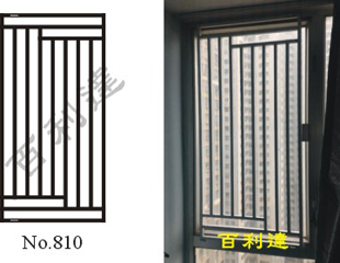 防貓走窗花